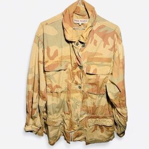 Free people soft lightweight military jacket